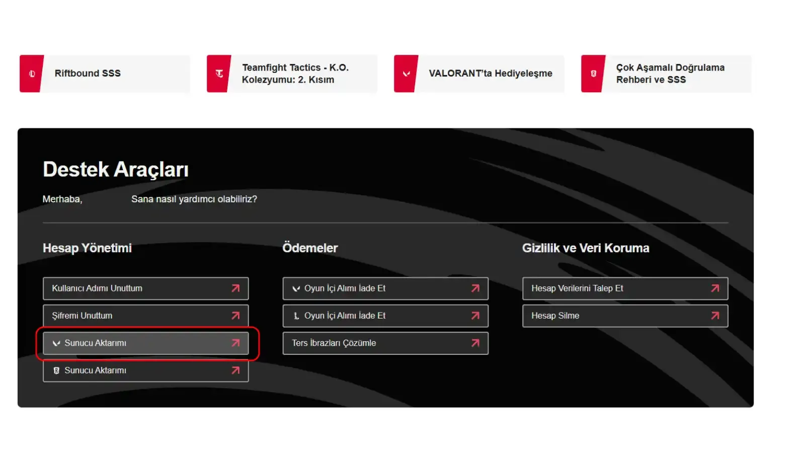 Valorant Hesabı Bölgesi Değiştirme Nasıl Yapılır?