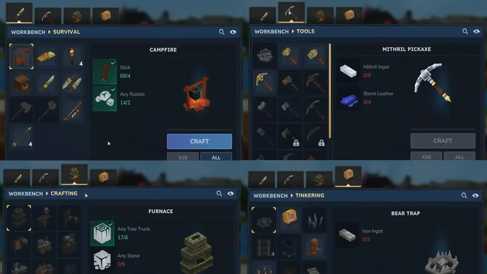 Hytale Üretim Masası