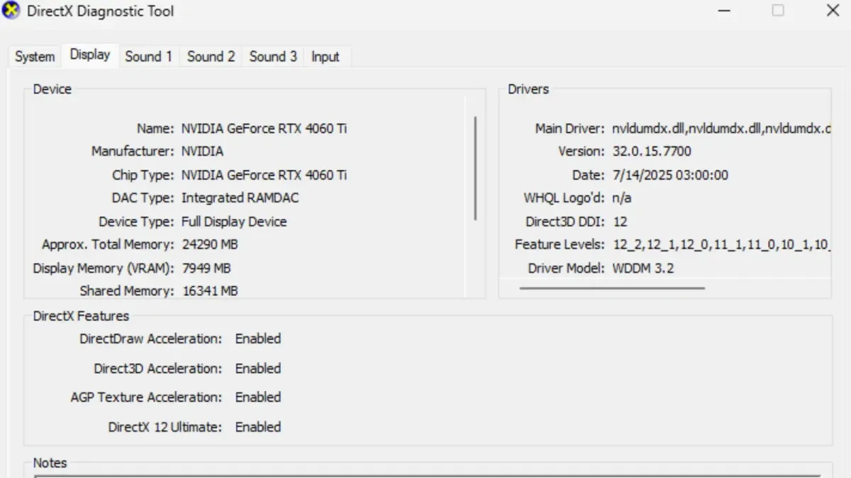 Directx Tani Araci Uzerinden Ekran Kartini Ogrenme