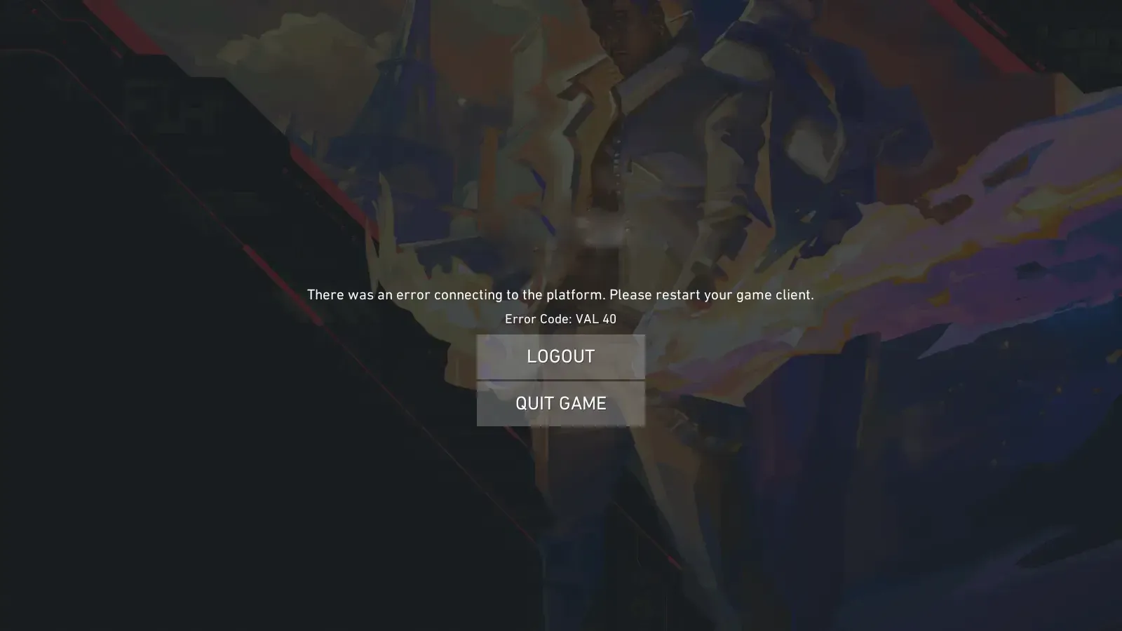 Valorant VAL 40 Hata Kodu Nedir?